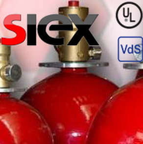 Система газового пожежогасіння NOVEC 1230  Siex 2001 s.l. (Spain)